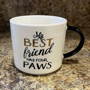 Threshold My Best Friend Has Four Paws Mug Coffee Cup 15 oz.